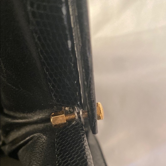 Vintage Elegant Luxury Black Handbag - Picture 9 of 10